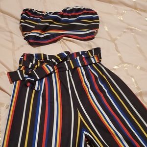 Three piece pants set